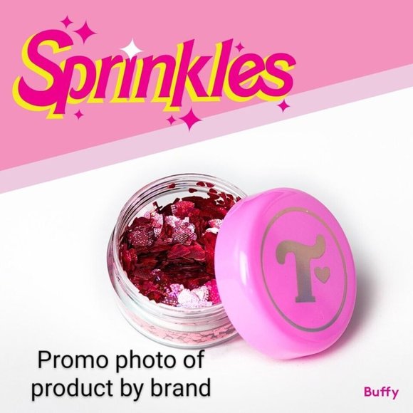 Rare Discontinued Trixie Mattel Cosmetics Buffy Sprinkles Hair & Body Glitter - Picture 3 of 3